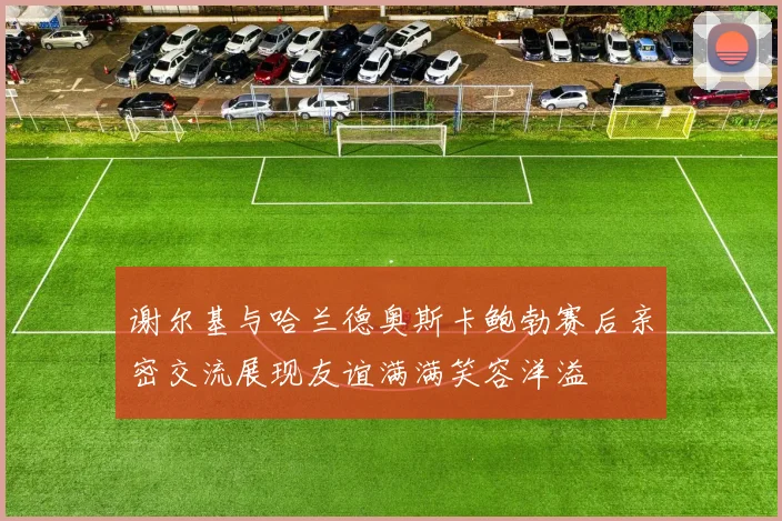 谢尔基与哈兰德奥斯卡鲍勃赛后亲密交流展现友谊满满笑容洋溢